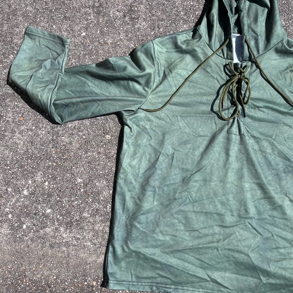 Green hoodie.. !